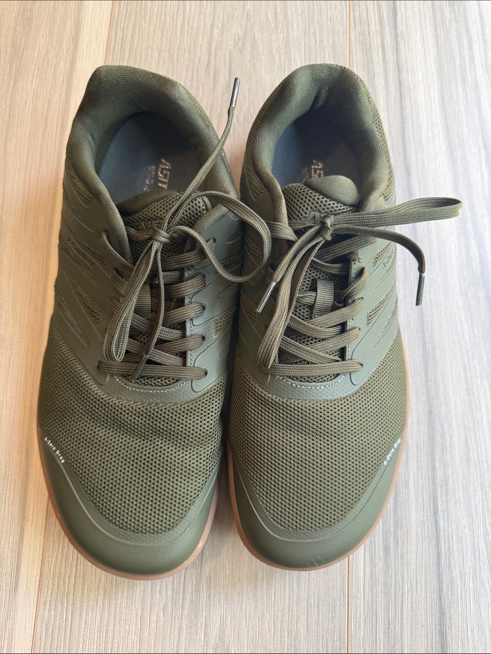 Astivo Men's Olive Green Barefoot Minimalist Sneakers Size 11